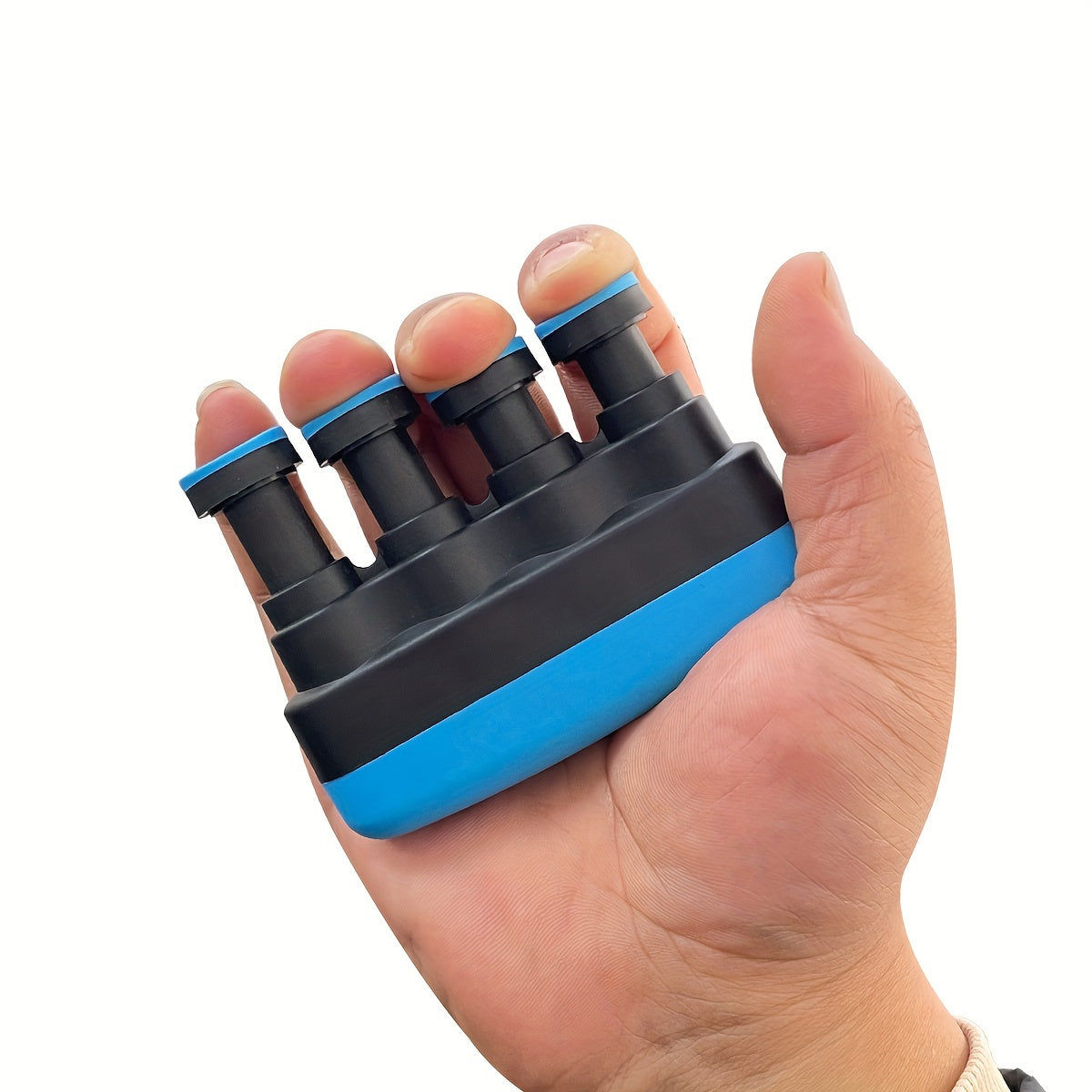 TIT COOPOPE Finger Exerciser, Finger Strengthener, Grip Strength Trainer, Guitar Finger Strength Trainer, and Training Device, 2023 New Grip Strength Trainer, Material: PP (Polypropylene), Uncharged, Please Refer To The SKU,