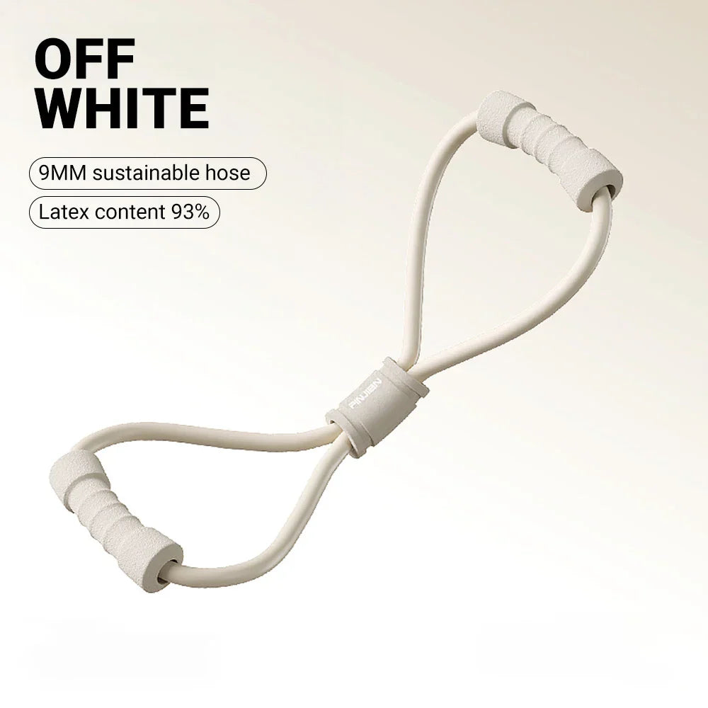 Tension Rope Yoga Gym Latex Rubber Arm Resistance 8-shaped Fitness Strength Equipment Home Gym Chest Expander Elastic Band