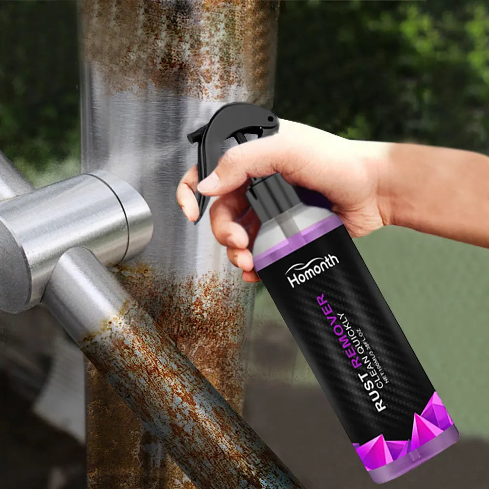 100ml Car Rust Removal Spray Paint Rust Remover Derusting Spray Auto Rim Dust Cleaner for Car Maintenance Cleaning