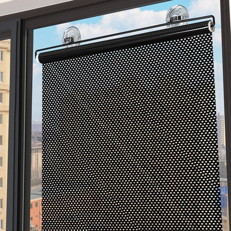 Black Out Blinds Roller Drilling Drill Blackout Shades Curtain Rollers for Window Roll Darkening Blind Curtains Kitchen Shutter