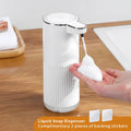 New Wall Mounted Automatic Soap Dispenser Foam Smart Hand Washing Machine 300ml Liquid Rechargeable Bathroom Induction Sensor
