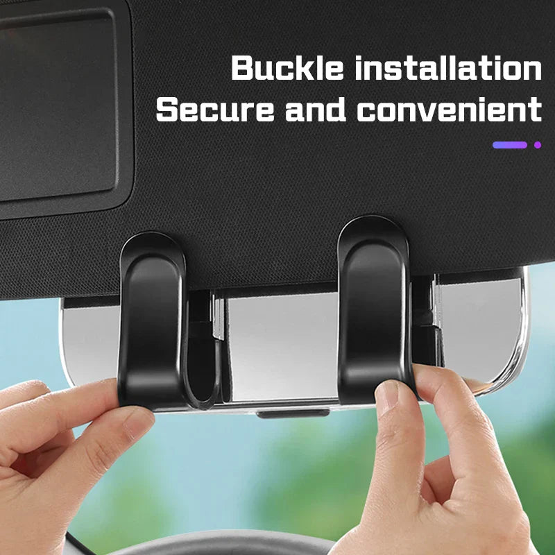 Car Glasses Box For Changan UNIK UNIV UNIT CS75 PLUS CS95 CS35 PLUS Alsvin CS55 Auto Sun Visor Eyeglass Case Sunglasses Holder