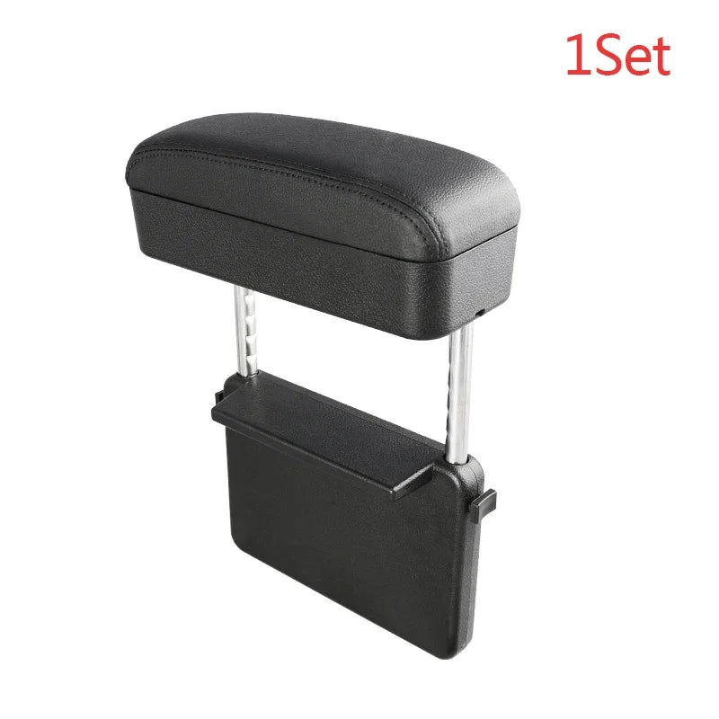 Car Armrest Box Elbow Support Adjustable Car Seat Gap Organizer Arm Rest Box for Cars Auto Accessories Armrest Cushion Universal
