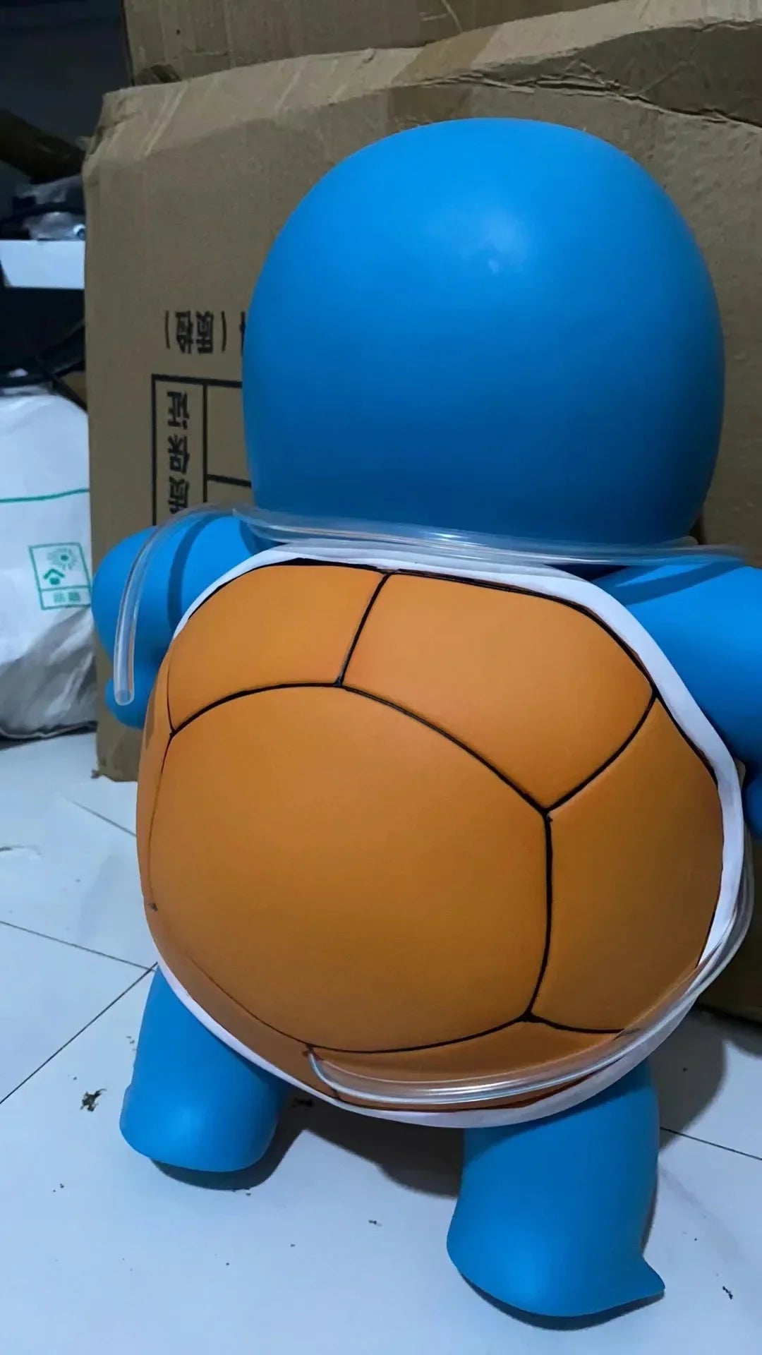 Pokemon Squirtle Water Spraying Toy Big Size Cute Jenny Turtle Car Accessory Popular Anime Model Hand Figure Collectible