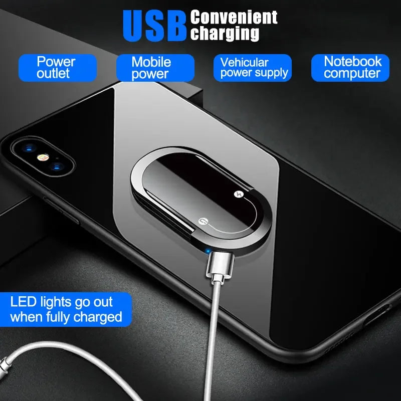 New Creative Cigarette Lighter Can Be Used As A Mobile Phone Holder USB Charging Lighter Multi-functional Cigarette Lighter