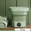 Portable Washing Machine 8L Small Foldable with Spin Dryer for Socks Underwear Panties Mini Washer Household Laundry