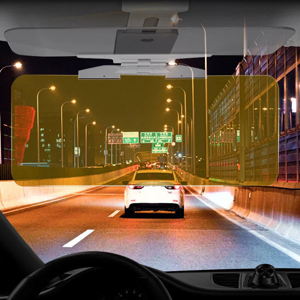 Car Sun Visor Polarized Anti Glare Sun Visor Extender Anti-Dazzle UV Blocking Sunshade HD Night Vision Driving Goggle Sun Shade