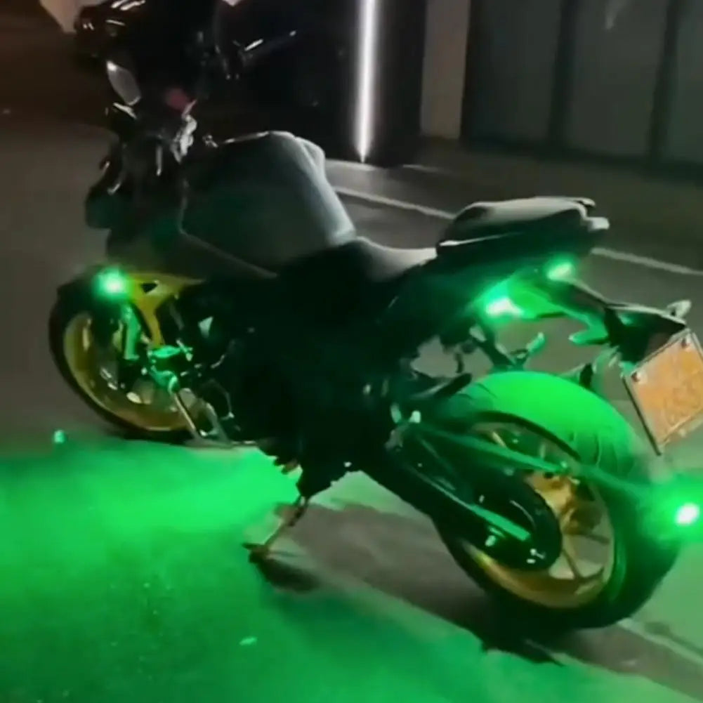 Motorcycle Wireless LED Strobe Light Remote Control Aircraft Light Navigation Warning Light Indicator For Car Bicycle Drone