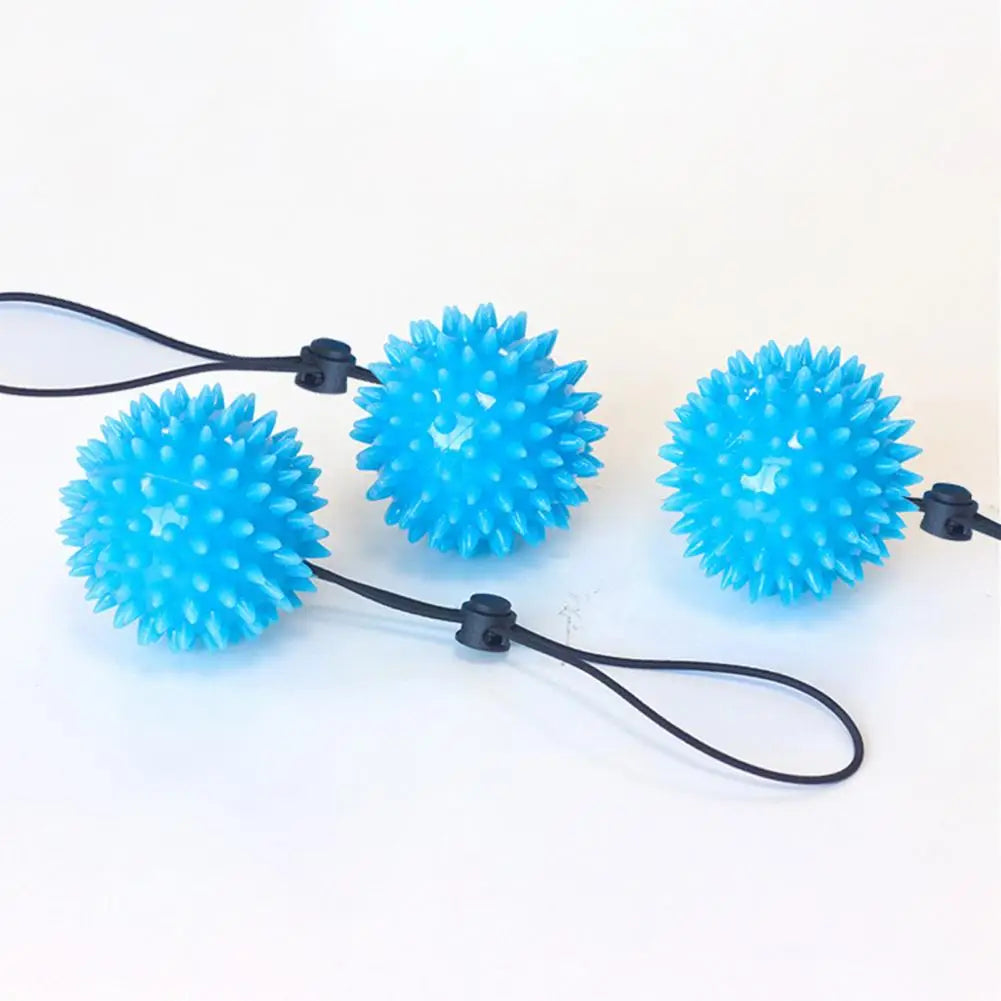 3D Floating Point Massage Finger Grip Ball TPR Hand Strengthener Sturdy Grip Ball Training Power Strengthen Tools