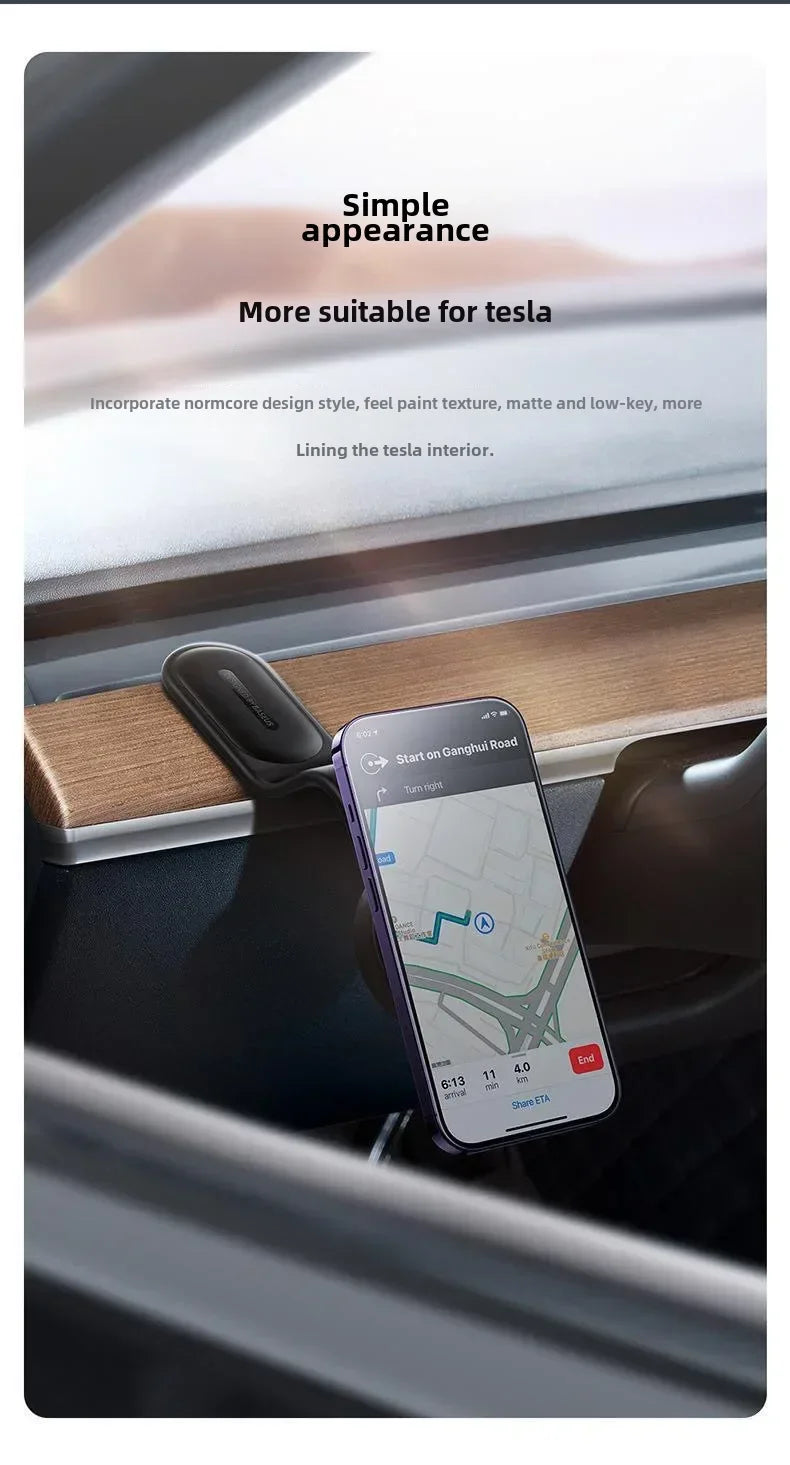 VIKEFON New magnetic Magnetic Car Mobile Phone Holder Foldableing Car Special Car Suction Cup Disc Magnetic Navigation Suction