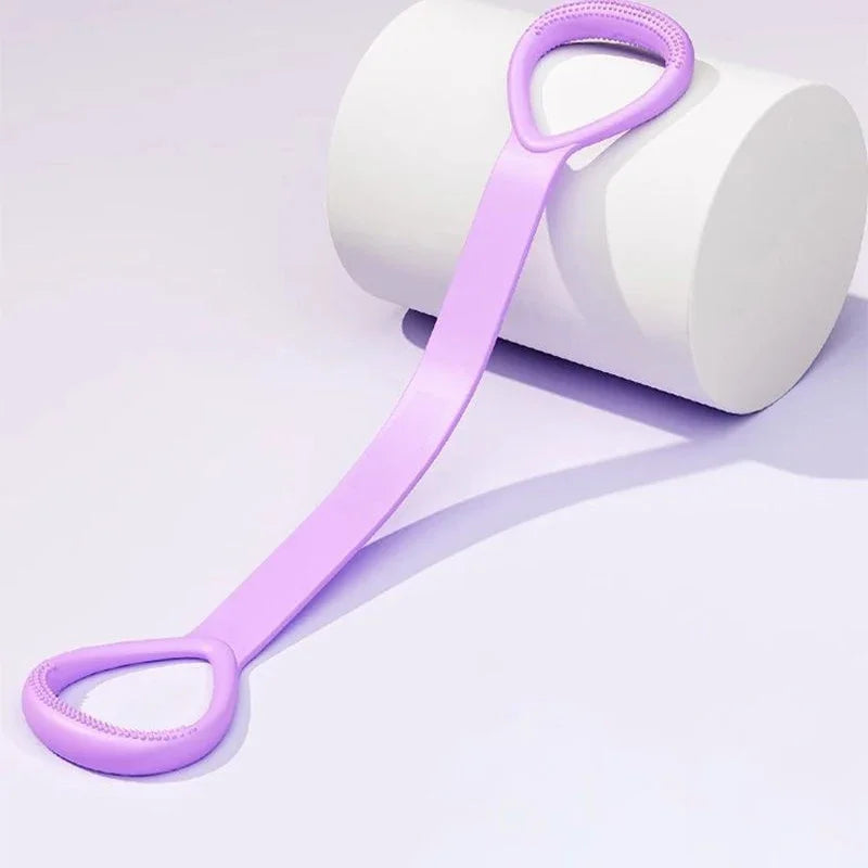 Stretch Strap Yoga 8-figure Tensioner Yoga Tool Open Back Practice Shoulder Yoga Stretching Belt Elastic Stretch Band Workout