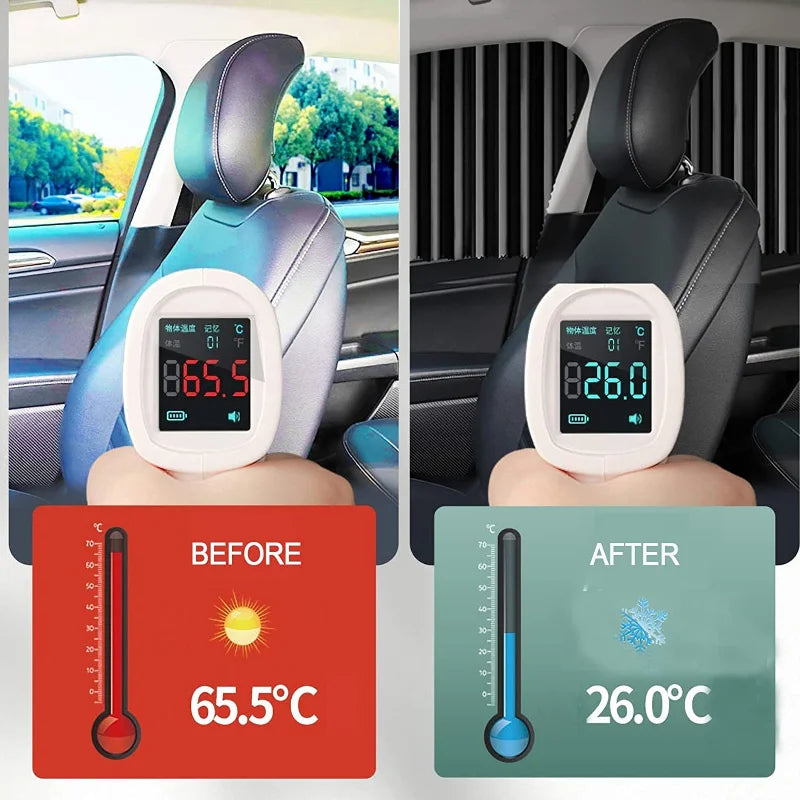 4pcs Car Sunshade Magnetic Side Window Curtain Auto Window Sun Shade Privacy Sun UV Protection Window Shield Car Interior Access