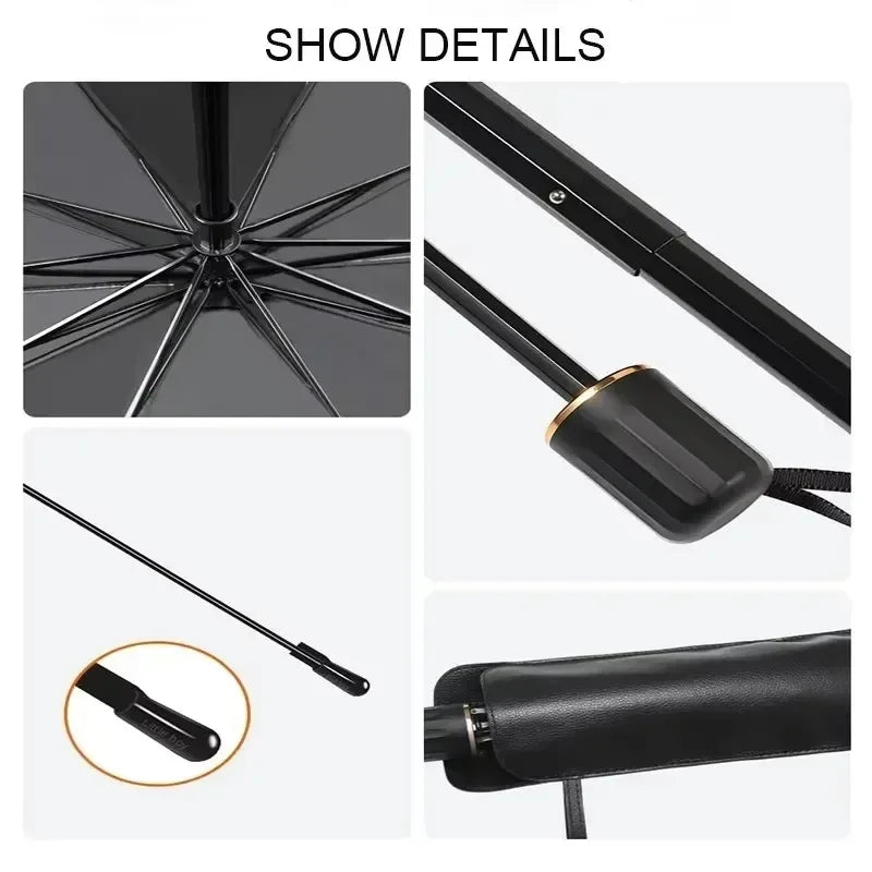 1PC Car windshield sunshade umbrella, protecting the dashboard from sunlight, foldable suitable for various cars