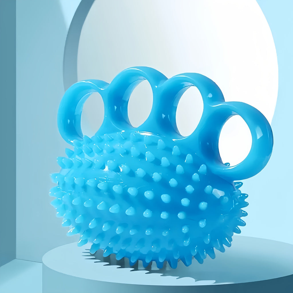 TPU Hand Grip Strengthener, Finger Exerciser, Strength Training Grip Trainer, Uncharged, Durable Exercise Equipment for Improved Hand Strength - Available in Yellow, Blue, Pink