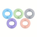 5pcs/1pc Silicone Grip Strength Enhancer Rings, 10-20/20-30/30-40/88.18-50.0/48.99LB Hand Grip Training, Forearm and Finger Exerciser Equipment - Suitable for Muscle Training, Sports, Climbing, Fitness