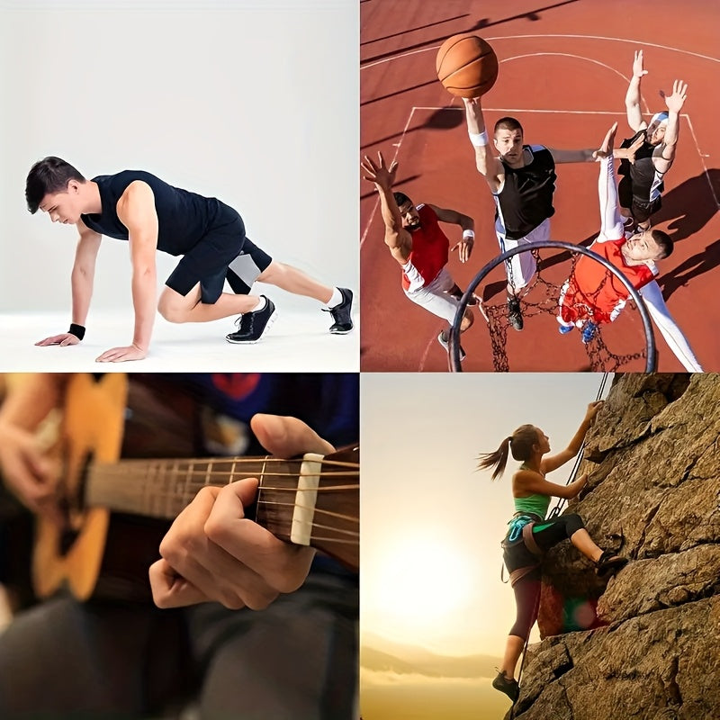 5pcs/1pc Silicone Grip Strength Enhancer Rings, 10-20/20-30/30-40/88.18-50.0/48.99LB Hand Grip Training, Forearm and Finger Exerciser Equipment - Suitable for Muscle Training, Sports, Climbing, Fitness